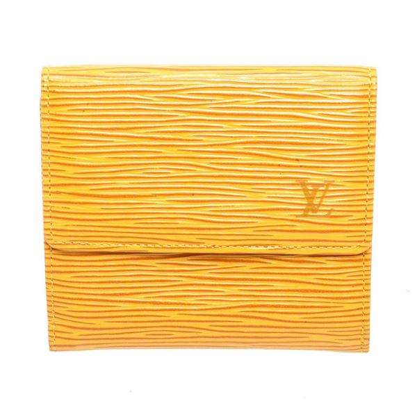 Louis Vuitton Yellow Elise Wallet