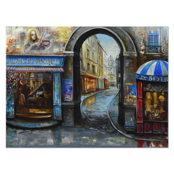 Vadik Suljakov, Original Oil Painting on Canvas, Hand Signed with Letter of Auth