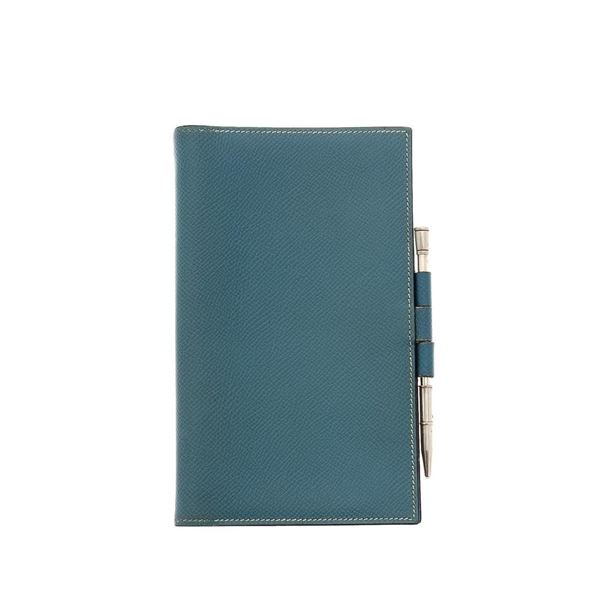 Hermes Jeans Leather Agenda Cover Wallet