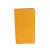 Image 1 : Louis Vuitton Yellow Epi Leather Long Card Wallet