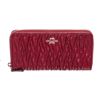 Image 1 : Coach Red Leather Zippy Wallet
