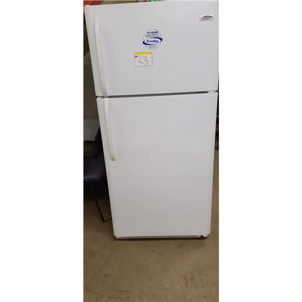 CROSLEY FRIDGE FREEZER- WHITE LOCATED IN FORT MCMURRAY