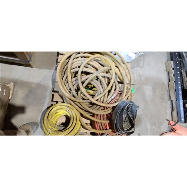 SKID OF ASSORTES WATER AND AIR HOSES LOCATED IN FORT MCMURRAY