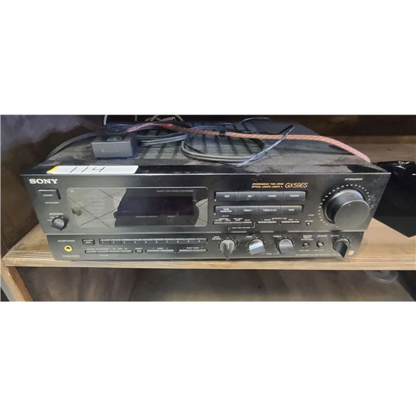 SONY GX 59ES TUNER WITH BLUETOOTH CONTROL AND SIX BOYER SPEAKERS