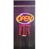 Image 9 : OPEN SIGN, IS PROGRAMBLE WITH MULTI COLOURS AND STROBE PATTERNS