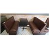 Image 2 : TWO SECTIONAL BOOTH AND TABLE