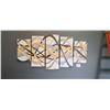 Image 1 : FIVE PIECE ART WORK