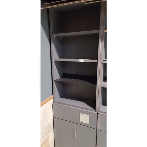 GREY STORAGE CABINET