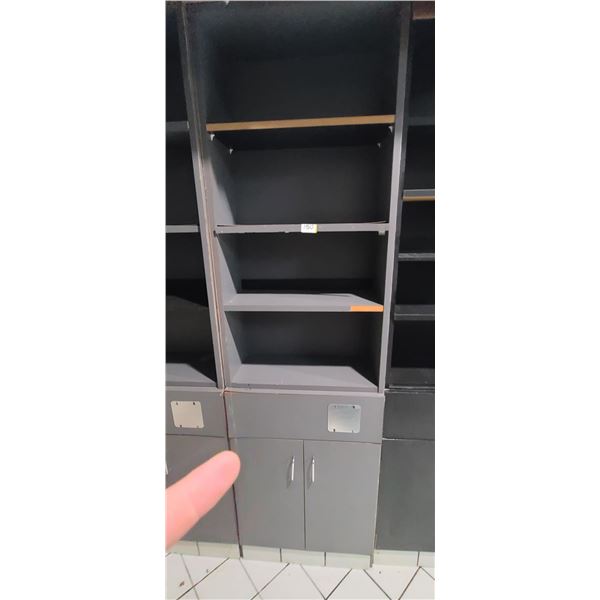 GREY STORAGE CABINET