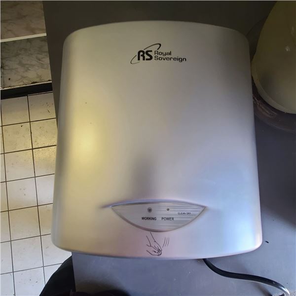 HAND DRYER-ROYAL SOVEREIGN