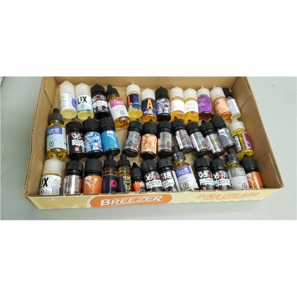 ASSORTD SALT - NIC JUICE VARIOUS MG OF NICOTINE