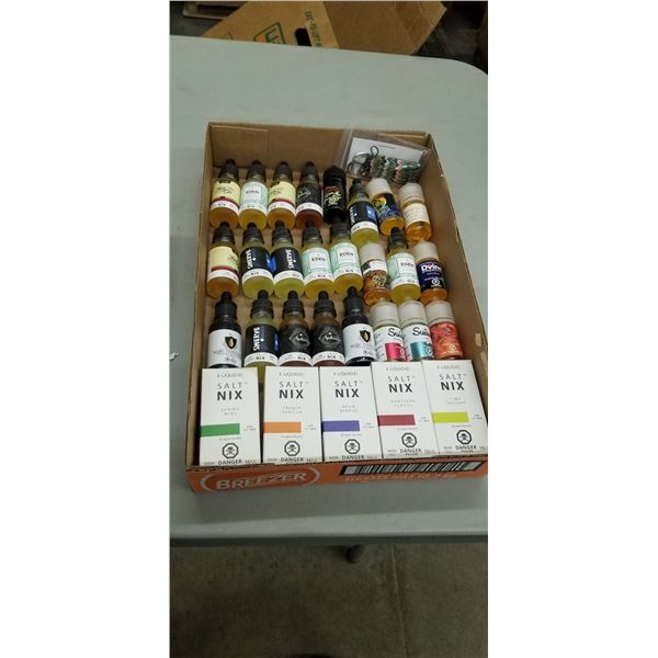 ASSORTD SALT - NIC JUICE VARIOUS MG OF NICOTINE