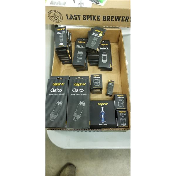 VARIOUS ASPIRE PRODUCTS, PLEASE SEE DETAILS
