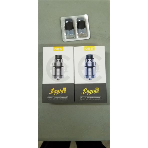 ANGINE II RTA TANK QTY 2 OBS, 2 VYPE CARTRIDGES