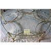 Image 2 : 2 brass and glass tables