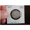 Image 1 : Canada 25 cent Coin - 1959; 80% Silver