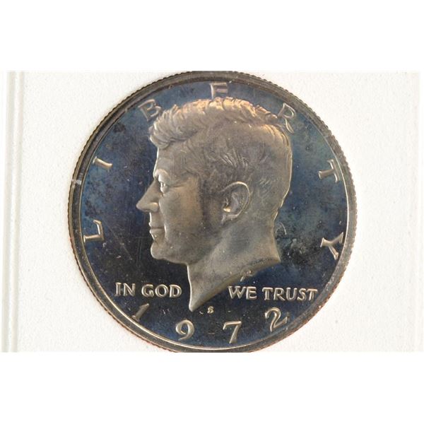 1972-S KENNEDY HALF DOLLAR PROOF DCAM