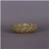 Image 3 : A YELLOW GLAZE CRACKLE PLATE QING DYNASTY.