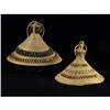 Image 1 : 2 LESOTHO BASKETRY HATS BASKET HAT