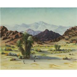 OIL H. SABOL DESERT LANDSCAPE