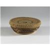 Image 1 : COILED RAFIA BASKET WITH LID ALASKAN (?)