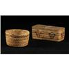 Image 1 : BASKETRY INTERIOR SALISH BOX AND BASKET
