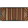 Image 1 : NAVAJO WOOL WEAVING STRIPES & SERRATION 1940S