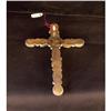 Image 2 : STERLING TURQUOISE CROSS CRUCIFIX