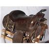 Image 2 : VINTAGE OREGON LEATHER CO 15'' WESTERN SADDLE