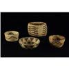 Image 1 : BASKETRY PIMA/PAPAGO COILED BOWLS