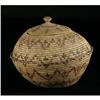 Image 1 : ALASKAN SPHERICAL SEAGRASS BASKET WITH LID