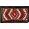 Image 1 : NAVAJO RED ORANGE WOOL WEAVING 1950S