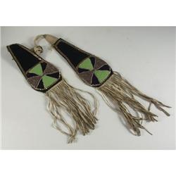 NEZ PERCE BEADED HORSE TRAPPING REGALIA