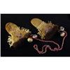 Image 1 : CARIBOU (?) BEADED MITTENS NATIVE AMERICAN
