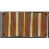 Image 1 : VINTAGE NAVAJO WOOL WEAVING THIN LINES STRIPED