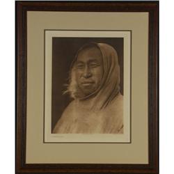 PHOTOGRAVURE EDWARD CURTIS A KOTZEBUE MAN