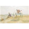 Image 1 : WATERCOLOR PAINTING OC OLAF CARL SELTZER COWBOY