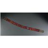 Image 1 : BANNOCK ? LOOM BEADED LEATHER BELT EARLY 20TH C.