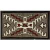 Image 1 : NAVAJO STORM PATTERN WOOL WEAVING GANADO/KLAGETOH