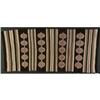 Image 1 : NAVAJO WOOL WEAVING DOOR COVER STRIPED PATTERN