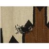 Image 2 : NAVAJO WOOL WEAVING RED & BLACK MID-20TH C