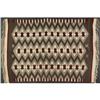 Image 1 : MEXICAN WOOL WEAVING GREY GROUND RED BLACK STARS