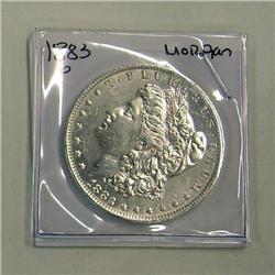 UNCIRCULATED 1883 US MORGAN DOLLAR