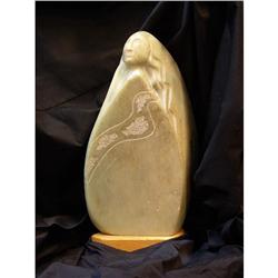 NATIVE AMERICAN-STYLE STONE CARVING