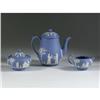 Image 1 : 3 PIECES BLUE WEDGWOOD JASPERWARE