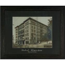 HISTORICAL PHOTOGRAPH HOTEL STANDER SEATTLE