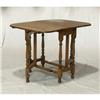 Image 1 : VINTAGE QUEEN ANNE STYLE OAK GATELEG TABLE