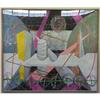 Image 1 : LARGE MIXED MEDIA MARC BJORKLUND ABSTRACT