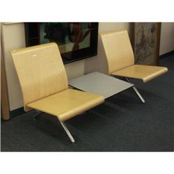 CONTEMPORARY/MODERNISTIC OFFICE CHAIRS AND CONSOLE
