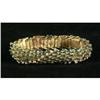 Image 1 : C. 1935 ENAMEL AND DIAMOND 18K GOLD BRACELET
